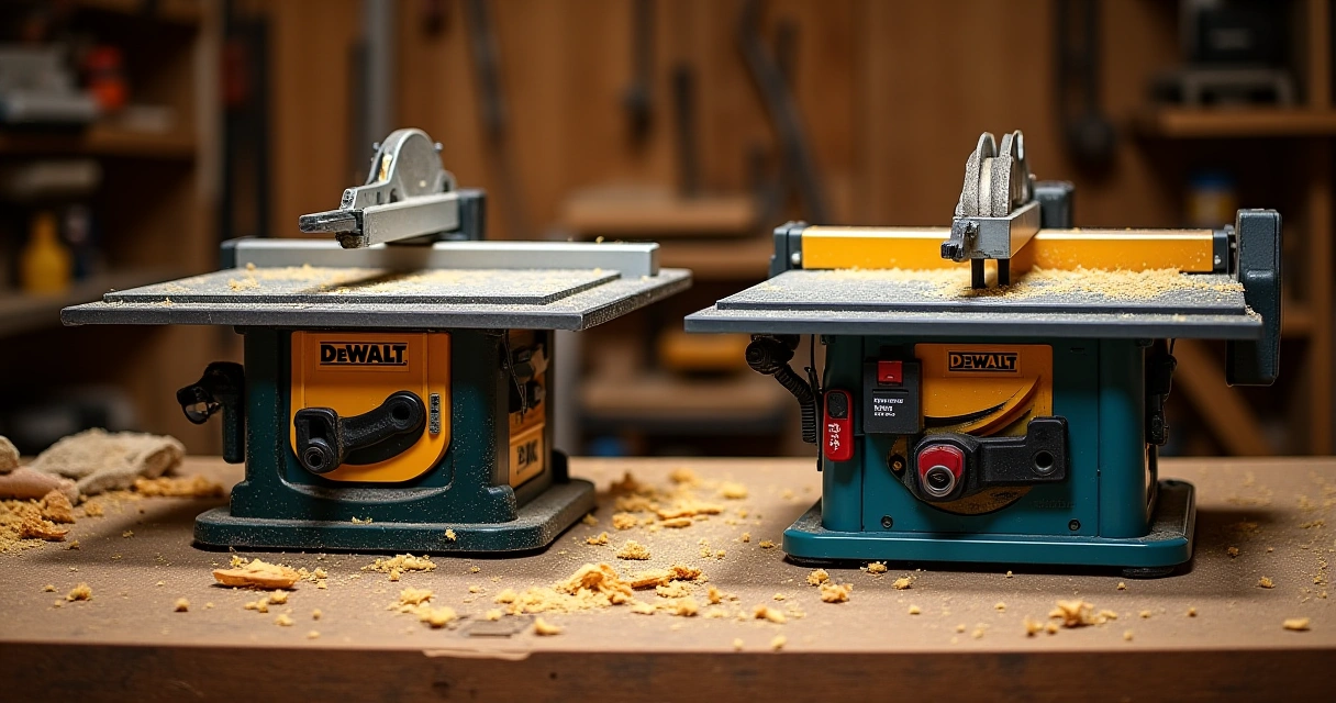 Top Makita vs DeWalt Table Saws: Best Craftsman Cuts Revealed